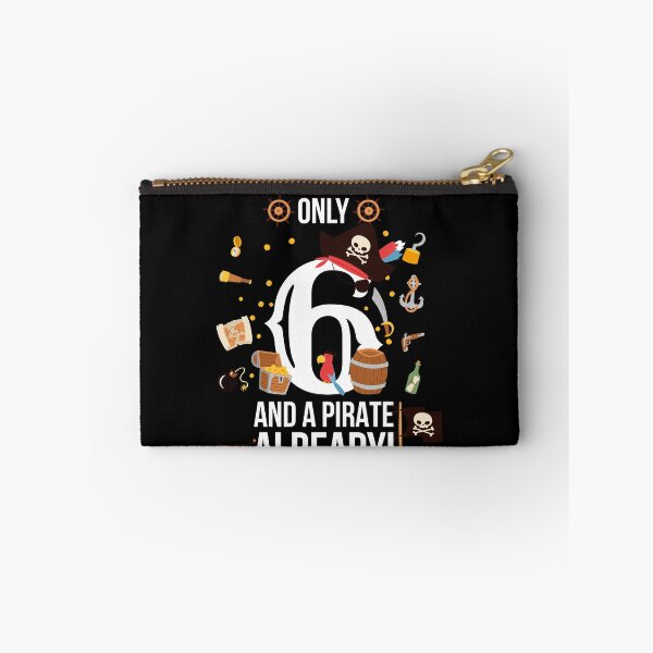 Item preview, 6th Birthday Boy "Only 6 And A Pirate Already" Gift designed and sold by festivalshirt.
