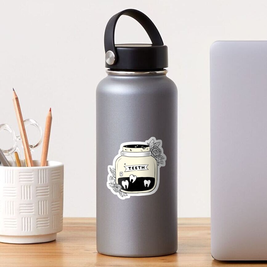 Jar of Teeth Sticker