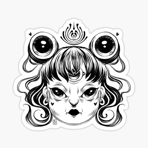Eyeballs Sticker