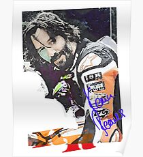 Keanu Reeves - Racing Game (by ACCI) Poster