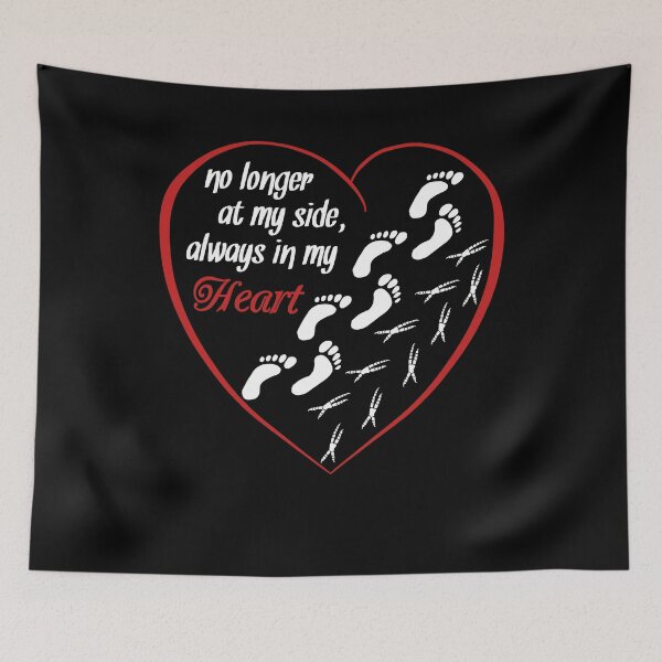 Item preview, Parrot Footsteps Heart  designed and sold by einsteinparrot.