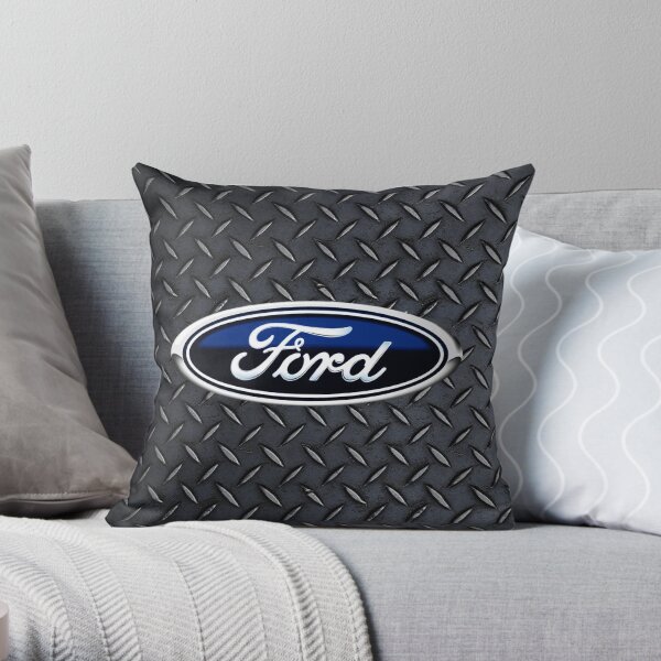 Ford Logo Throw Pillow