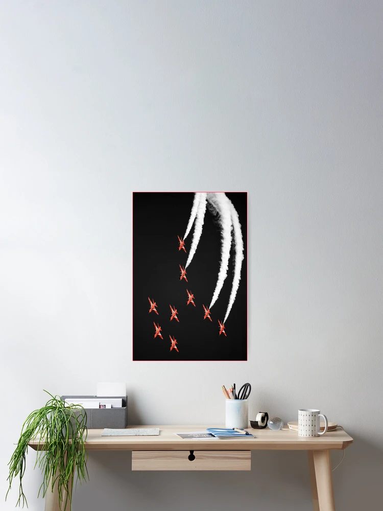 Thumbnail 2 of 3, Poster, The Red Arrows designed and sold by Rory Trappe.