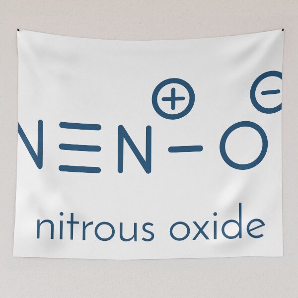 Item preview, Nitrous oxide (NOS, laughing gas, N2O) molecule designed and sold by molekuul.