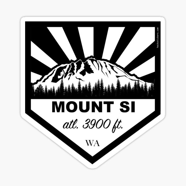 Item preview, Mt. Si designed and sold by hackstickers.
