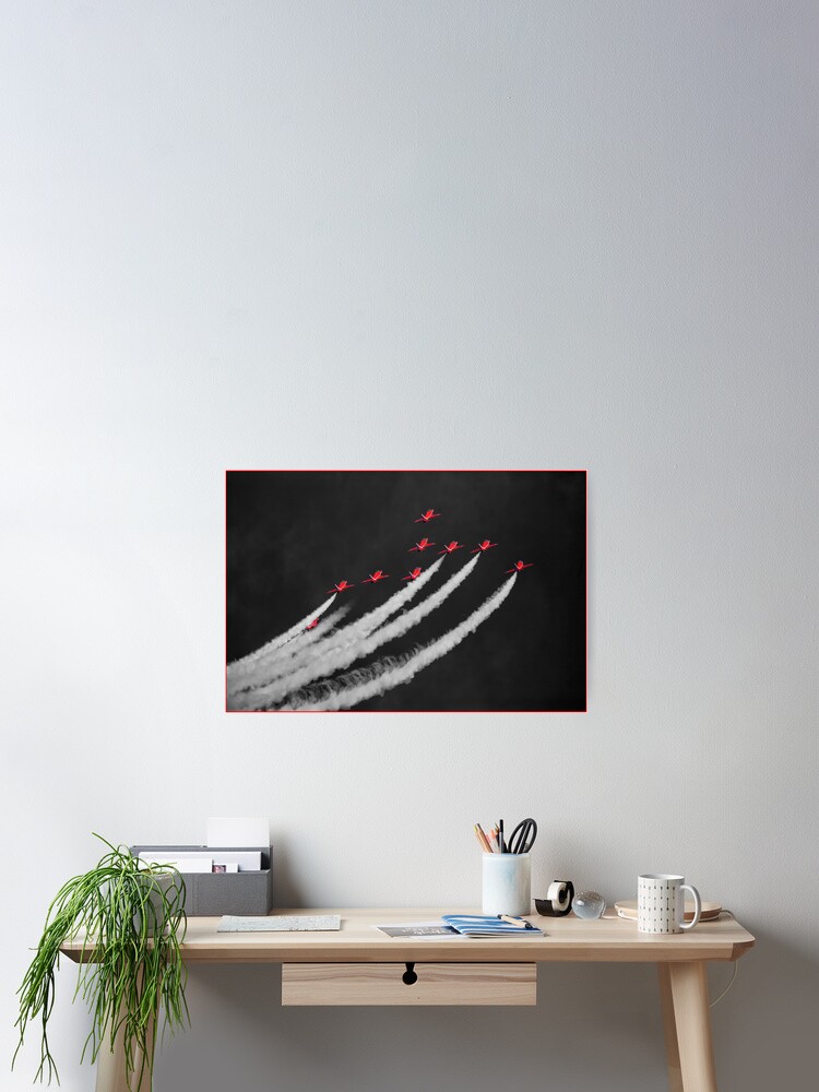 Thumbnail 2 of 3, Poster, The Red Arrows - 2 designed and sold by RoryT.