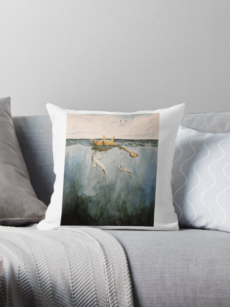 Thumbnail 1 of 4, Pillow, After the Storm designed and sold by Wontdraw.