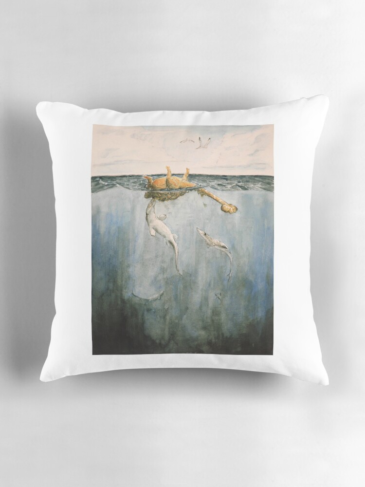 Thumbnail 3 of 4, Pillow, After the Storm designed and sold by Wontdraw.