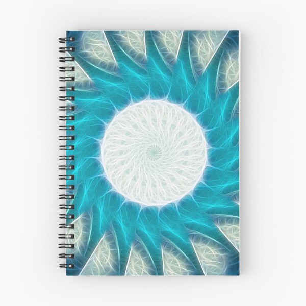 Item preview, Cyan Glow Kaleidoscope 1 designed and sold by TravelPhotoArt.