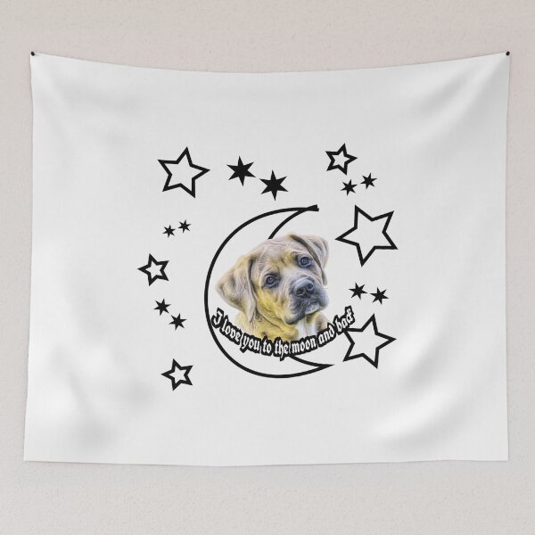 Item preview, Dog motif with saying - i love you designed and sold by Bonita0105.