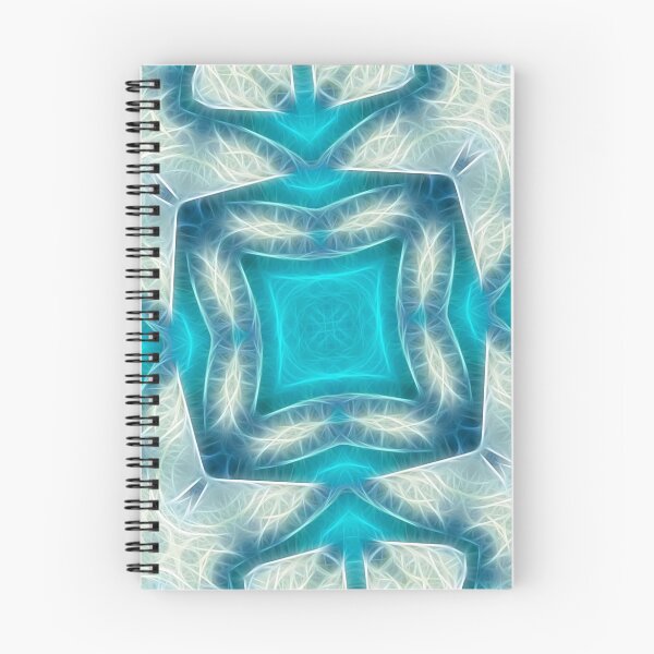 Item preview, Cyan Glow Kaleidoscope 4 designed and sold by TravelPhotoArt.