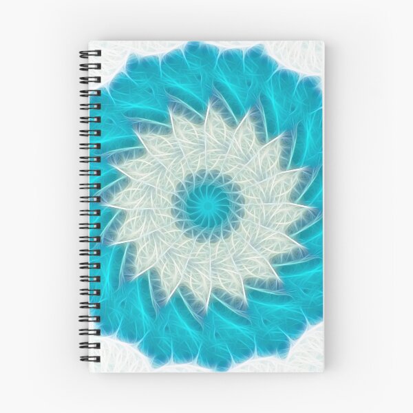 Item preview, Cyan Glow Kaleidoscope 10 designed and sold by TravelPhotoArt.