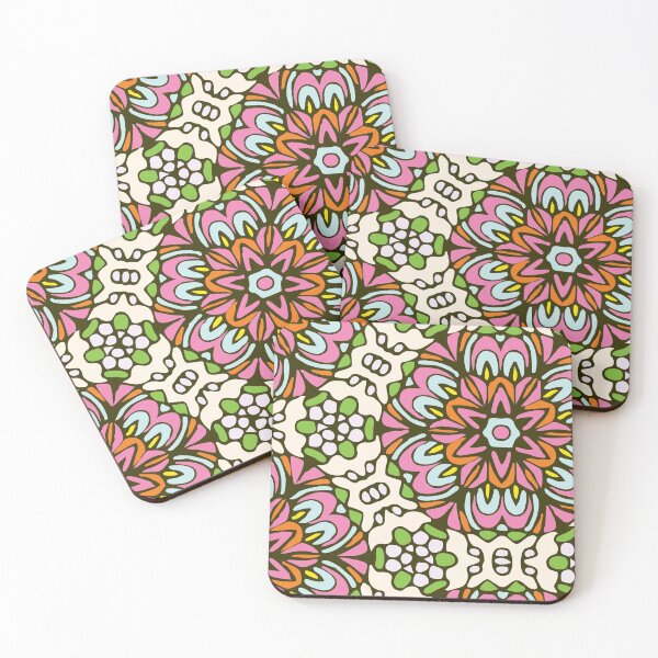 Item preview, Pink Princess Floral Rock Garden designed and sold by Mia Harper Design.