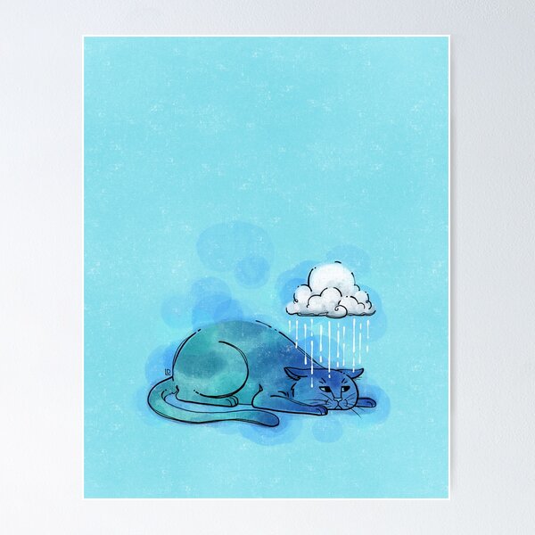 Item preview, Cloudy Cat designed and sold by LindseyDeets.