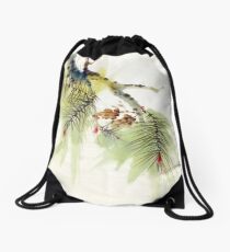 Seasons Greetings 4 Drawstring Bag