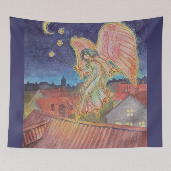 Item preview, Good Night Angel designed and sold by EosOfDawn.
