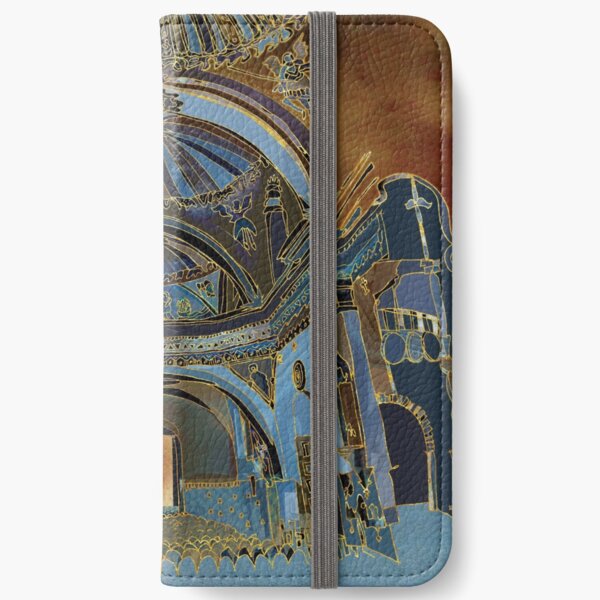 San Xavier Mission / A tucson Portrait Story iPhone Wallet