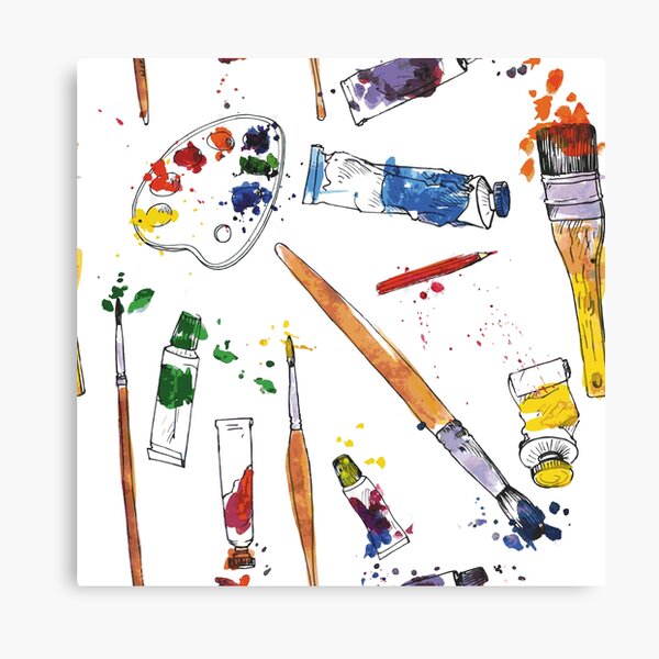 Item preview, Paint and Brushes designed and sold by esmeandme.