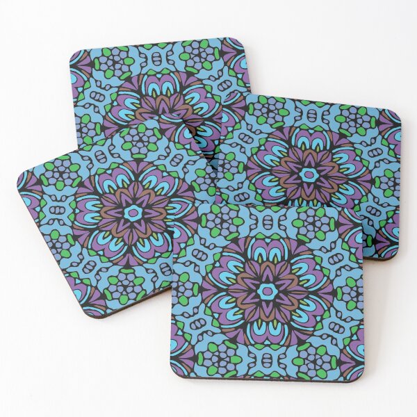 Item preview, Blue Prince Retro Flower designed and sold by Mia Harper Design.