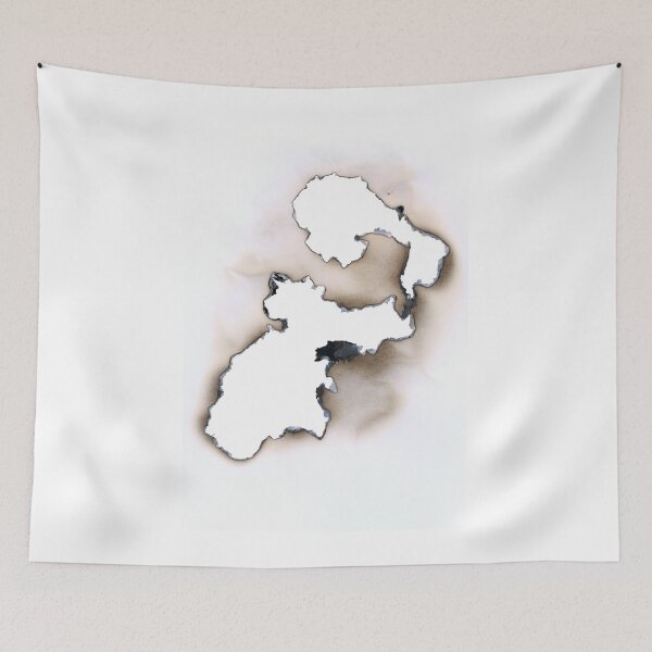 Item preview, Hole burnt in a sheet of paper designed and sold by siloto.