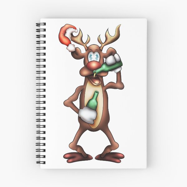 Item preview, Drunk reindeer designed and sold by Melcu.