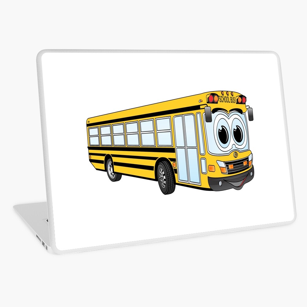 Cartoon School Buses - Bus Drawing For Kids Step By Step - Free Transparent  PNG Clipart Images Download