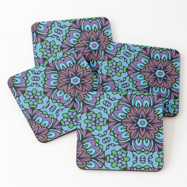 Item preview, Blue Prince Floral Rock Garden designed and sold by Mia Harper Design.