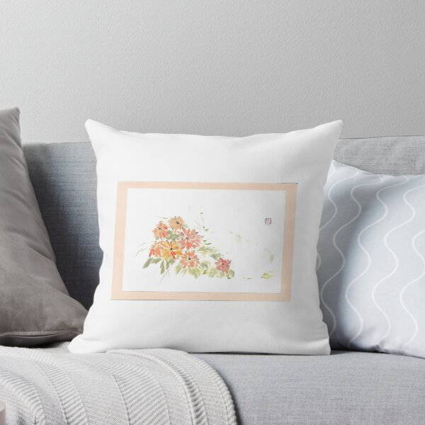 Item preview, Orange flowers 1 designed and sold by Bernice Zalk.