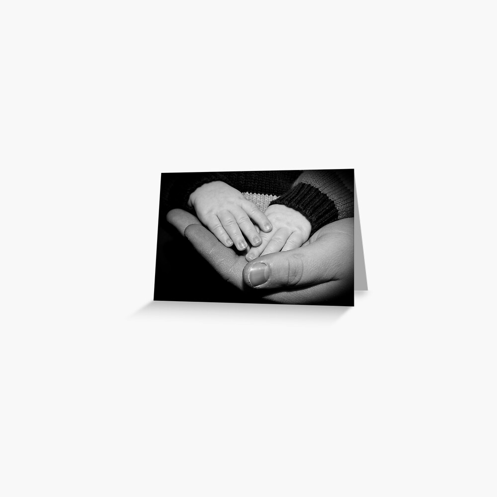 Daddy's Hand Greeting Card
