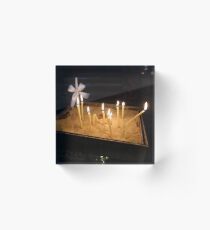 Candles Acrylic Block