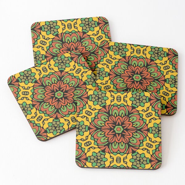 Item preview, Woodland Retro Flower designed and sold by Mia Harper Design.