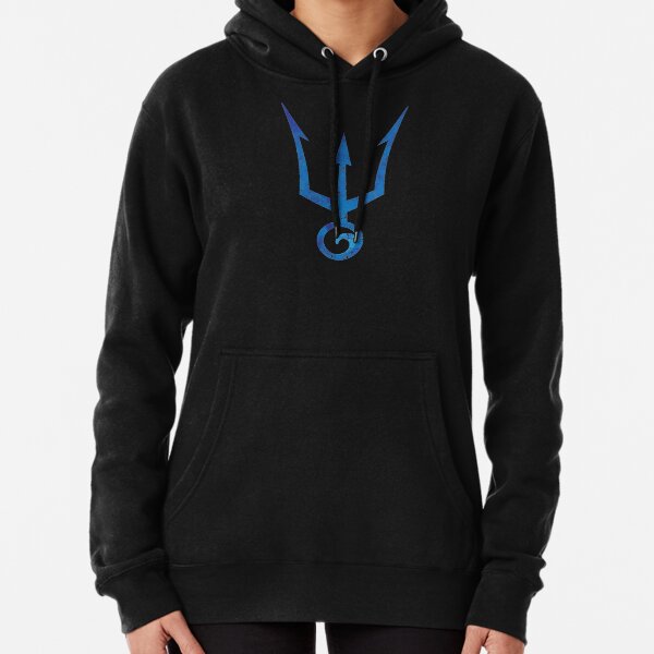Poseidon Trident Greek Mythology Pullover Hoodie
