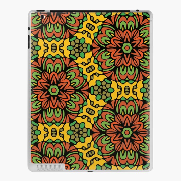 Woodland Retro Floral Garden iPad Skin