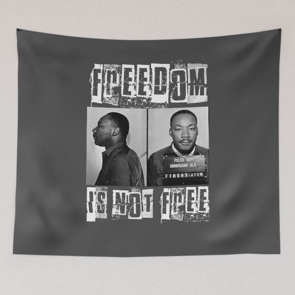 Item preview, MLK, Freedom is not free designed and sold by PromoteProgress.