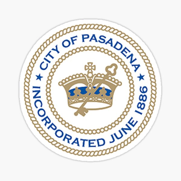 Item preview, Seal of Pasadena, California designed and sold by PZAndrews.