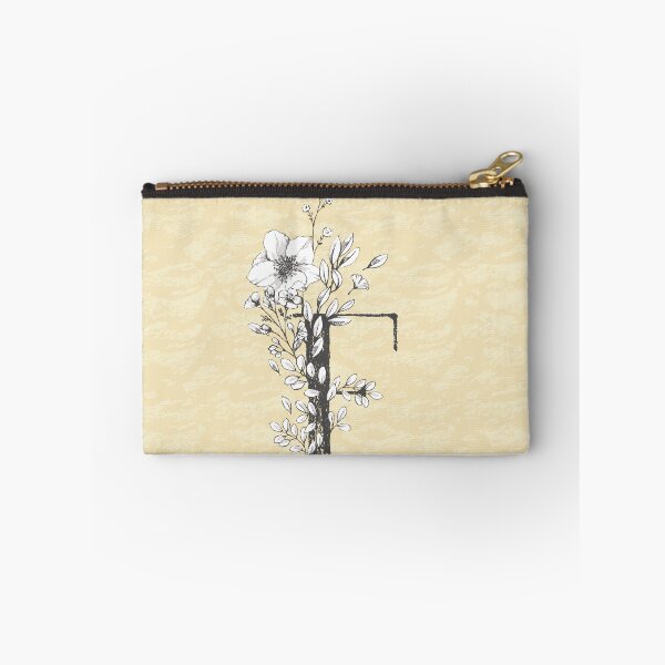 Item preview, Flowered Initials - Lemon - F designed and sold by Anguru.