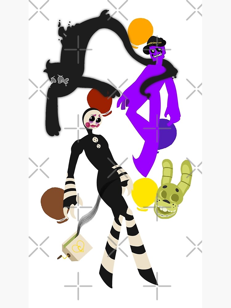 Five Nights at Freddy's - FNAF 2 - Puppet  Postcard for Sale by