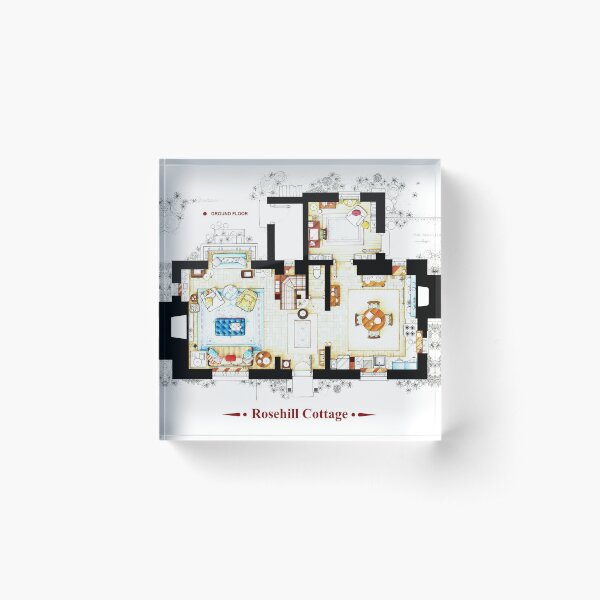Item preview, Rosehill Cottage from THE HOLIDAY - Ground floor designed and sold by TV Floorplans & More.