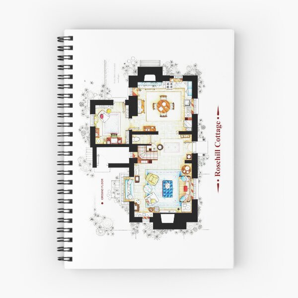 Item preview, Rosehill Cottage from THE HOLIDAY - Ground floor designed and sold by TV Floorplans & More.