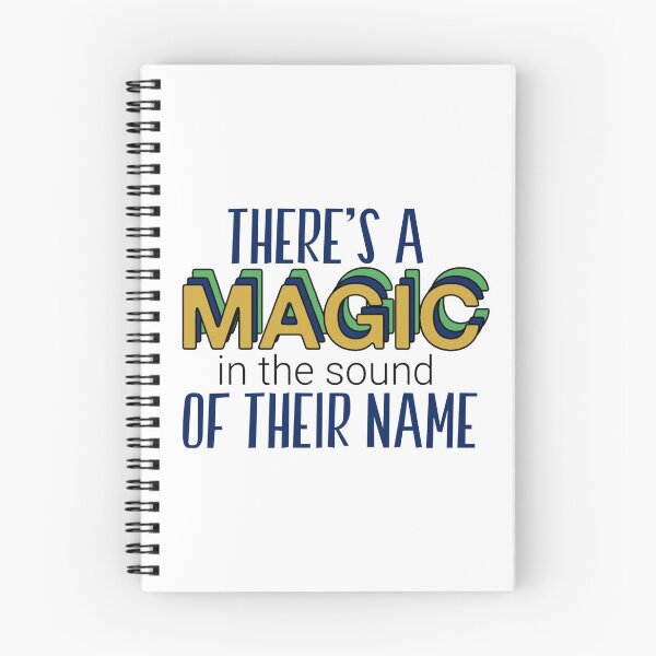 Item preview, There's a Magic in The Sound of Their Name designed and sold by Lorena Valentina.
