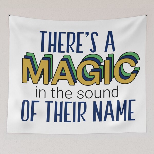 Item preview, There's a Magic in The Sound of Their Name designed and sold by Simply Bonita by Lorena Valentina.