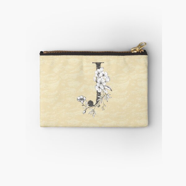Item preview, Flowered Initials - Lemon - J designed and sold by Anguru.