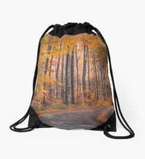 Photography - Autumn Passage Drawstring Bag