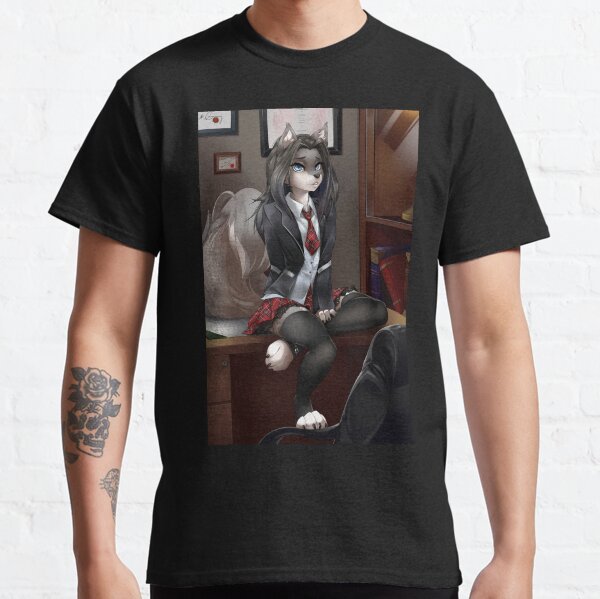Schoolgirl Grey Classic T-Shirt