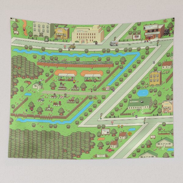 Item preview, Earthbound - Twoson designed and sold by Gin  Neko.