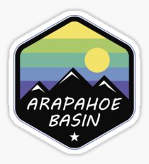 Ski Arapahoe Basin Colorado Skiing Sticker