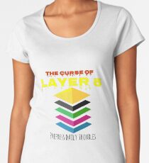 The Curse of the fifth level - Always yellow in Illustrator Women's Premium T-Shirt