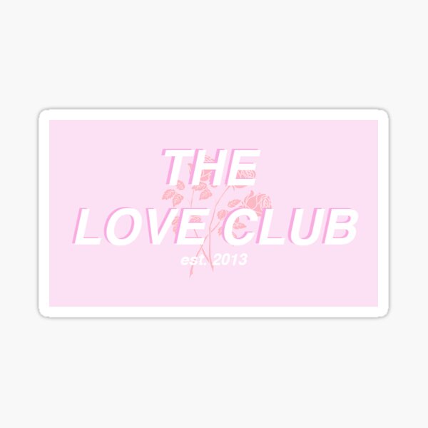 lorde el club de amor Pegatina