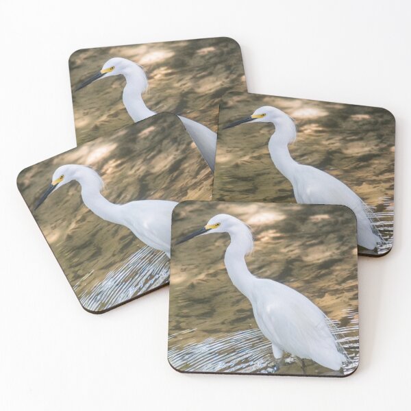 Item preview, Reflections of Snowy Egret designed and sold by KensLensDesigns.