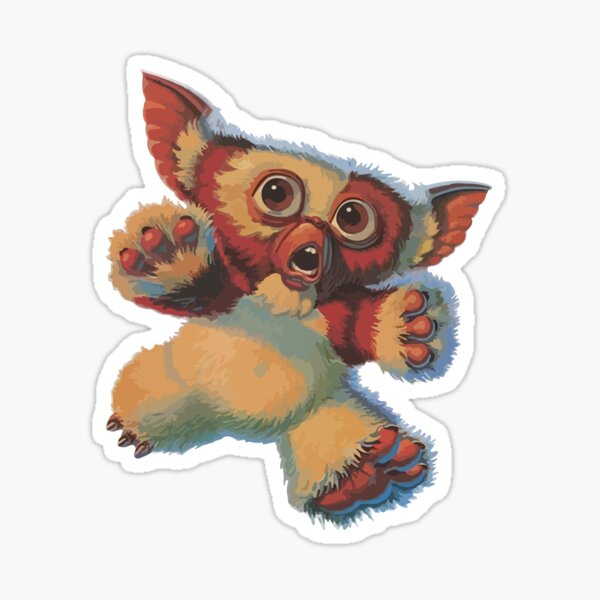 Gremlins - Scared Gizmo Sticker